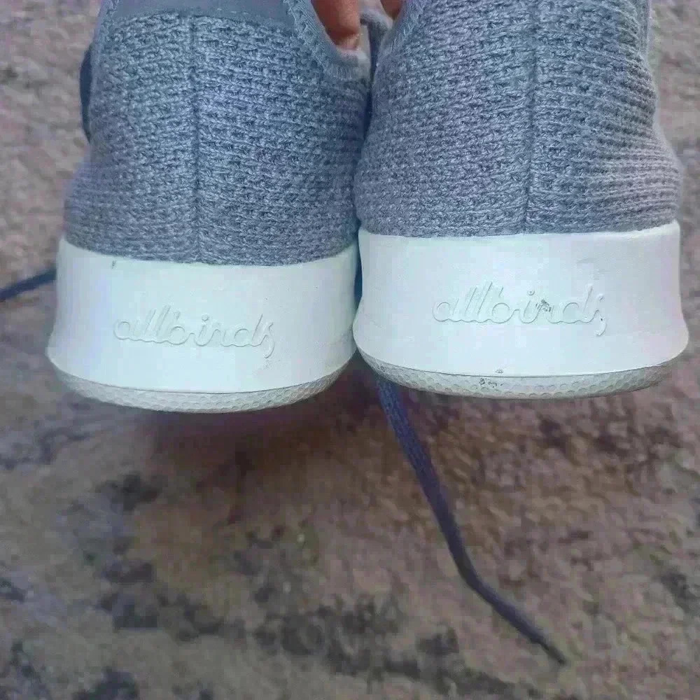 Allbirds Womens Mist Gray Tree Runners Sustainable & Lightweight Sneaker 8 - Picture 11 of 14